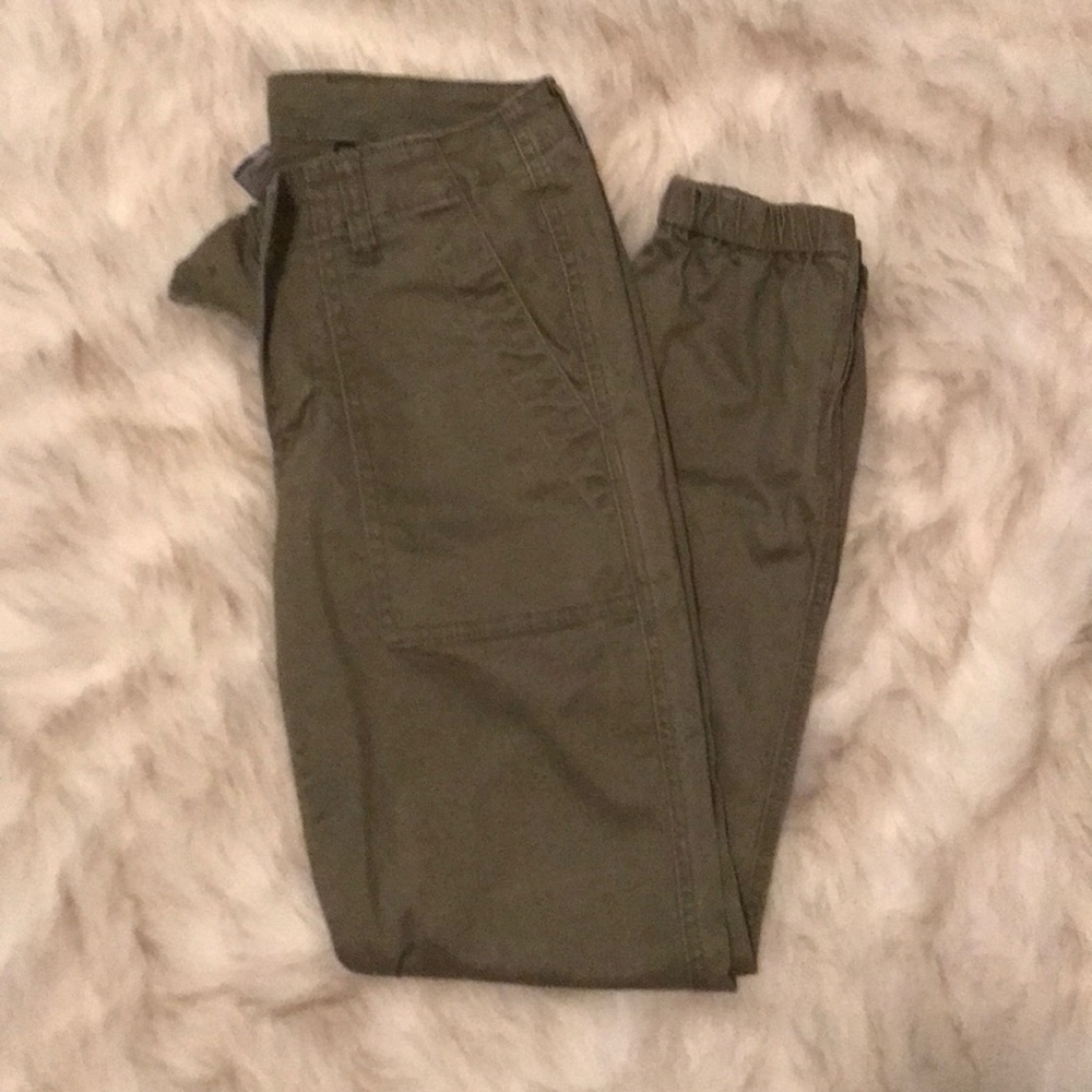 Olive Green Trousers